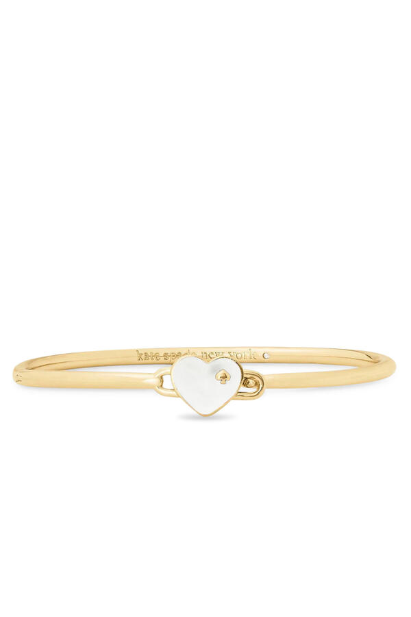 Heart Spade Solitaire Bangle