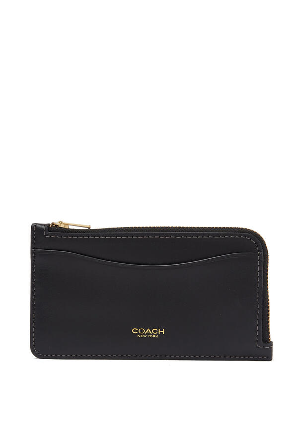  Leather Zip Around Wallet 