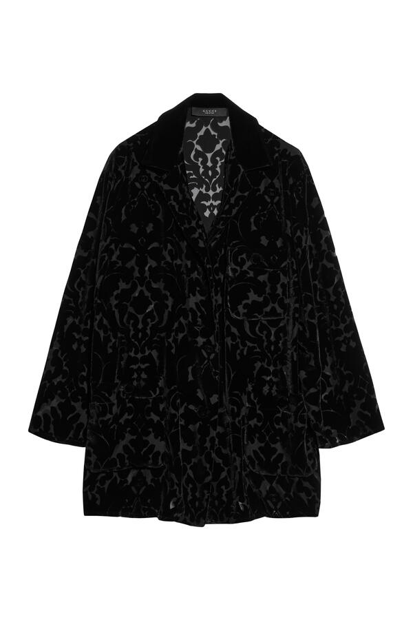 Floral Devoré Shirt