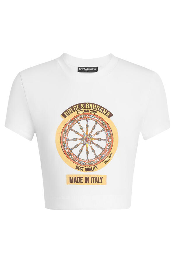 Jersey T-Shirt with Print