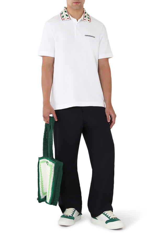 Laurel Piqué Short Sleeve Polo Shirt