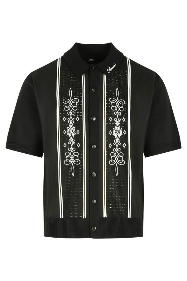 MA Paneled Knit Shirt