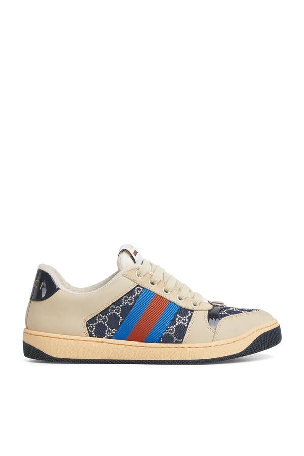 GG Crystal Screener Sneakers