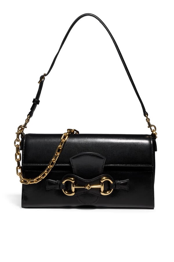 Horsebit Ristretto Medium Shoulder Bag 