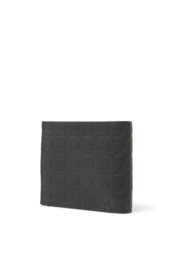 Embossed Logo Bi-Fold Wallet 