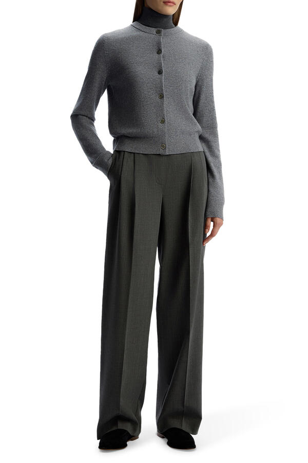 Wool-Cashmere Cardigan