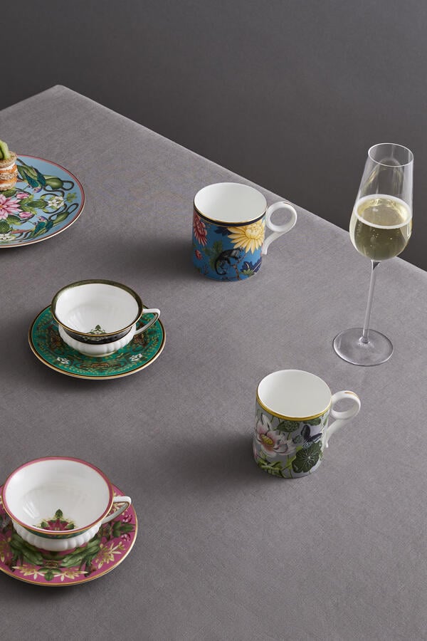 Wonderlust Sapphire Garden Mug