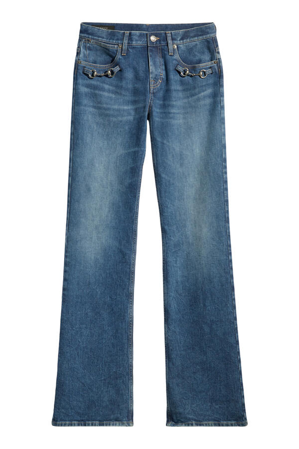 Horsebit Detail Pants