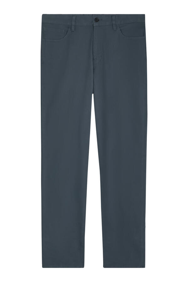 Dylan Slim 5-Pocket Peached Stretch-Cotton Pants