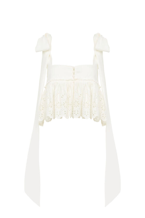 Tie-Strap Cropped Top