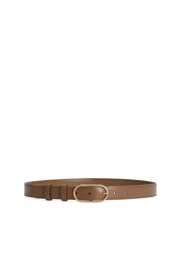 Palmated Leather Belt