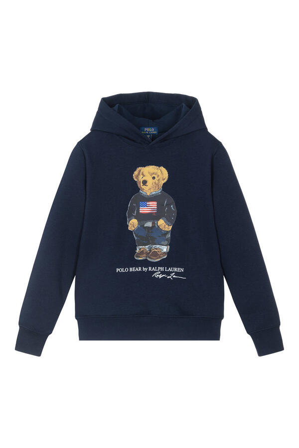 Kids Polo Bear Fleece Hoodie