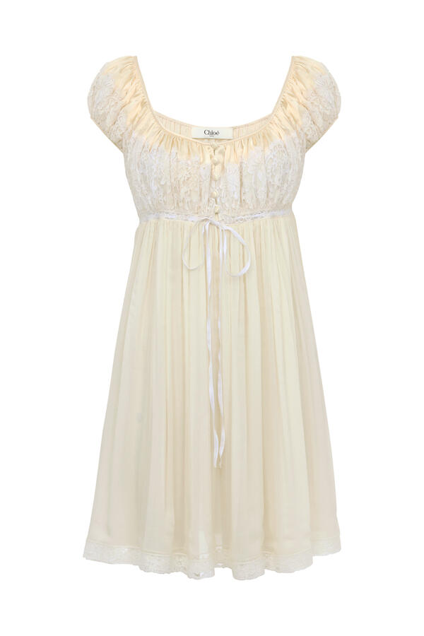 Short-Sleeve Mini Dress