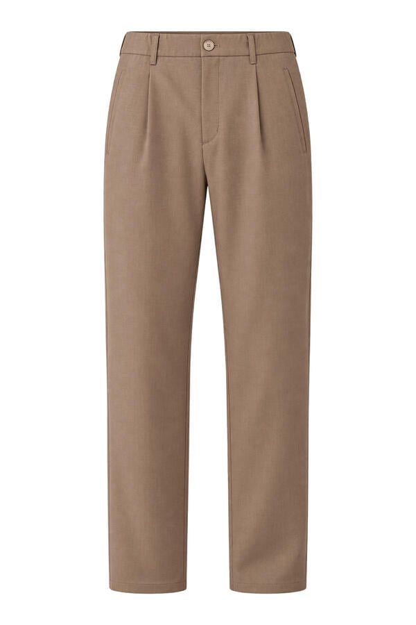 Wool Gabardine Trousers