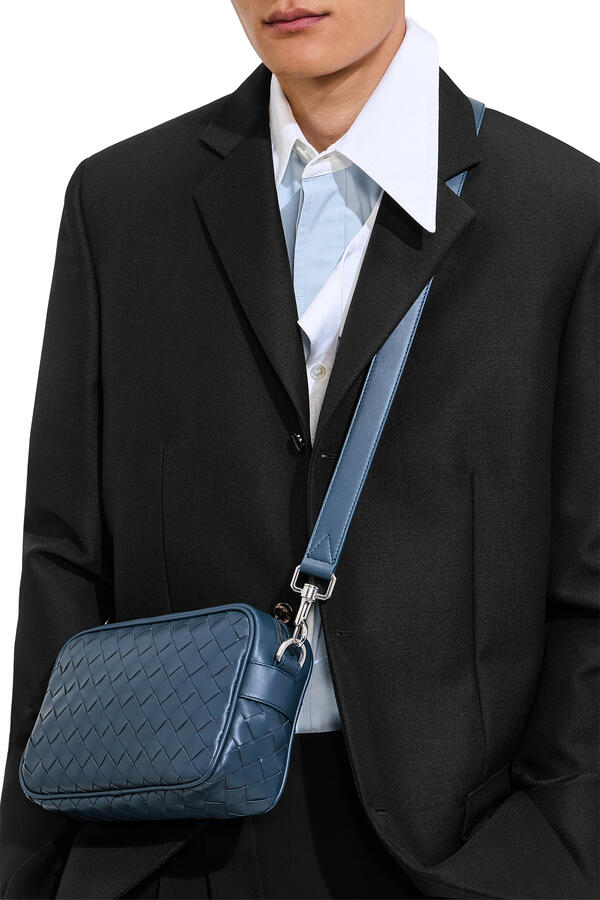 Small Intrecciato Camera Bag 