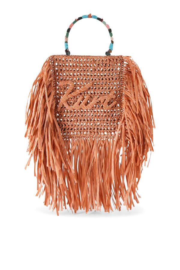 Mini Tote Fringe Bag