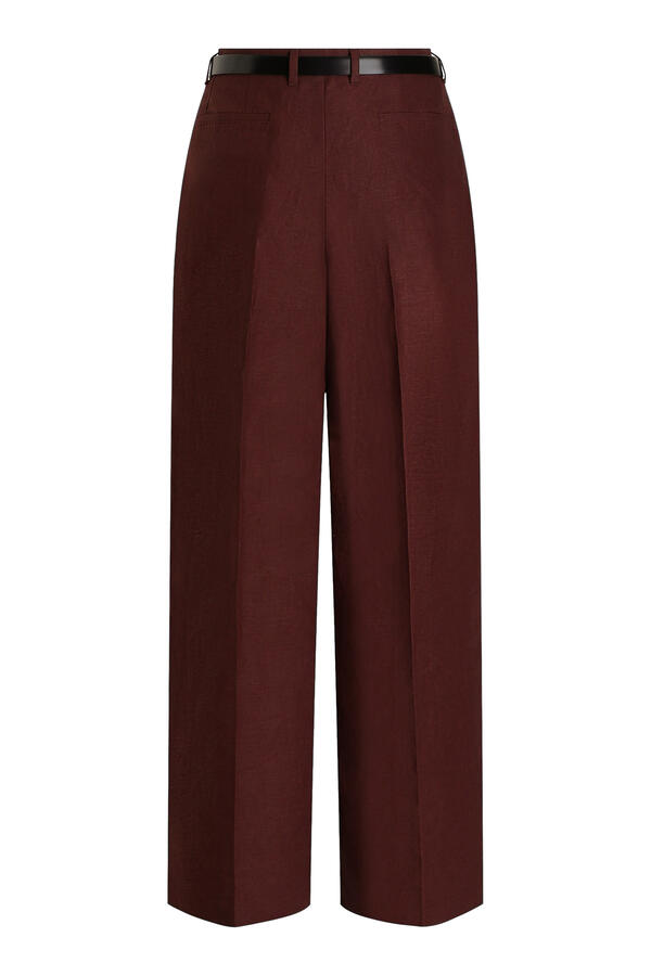  Tailored Linen Canvas Trousers 