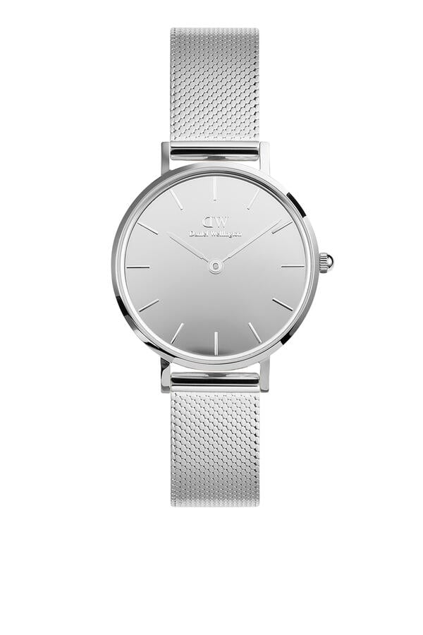 Petite Reflection Silver Watch, 28mm
