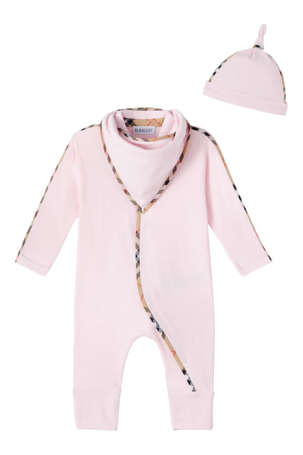 Kids Beanie Bib Onesie Set