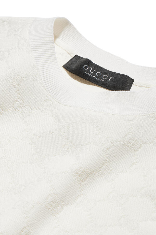 GG Fine Viscose Jacquard Top 