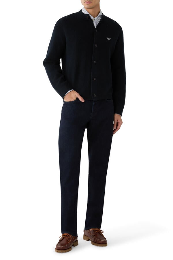 Flared Slim-Fit Jeans 