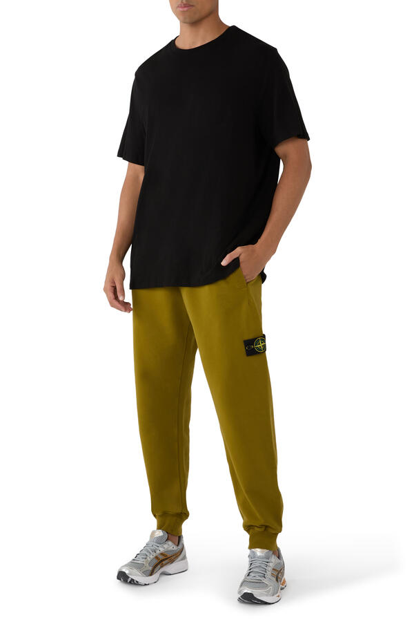Brushed Organic Cotton Fleece Trousers