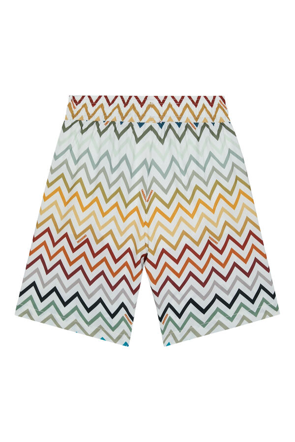 Kids Zigzag Swim Shorts