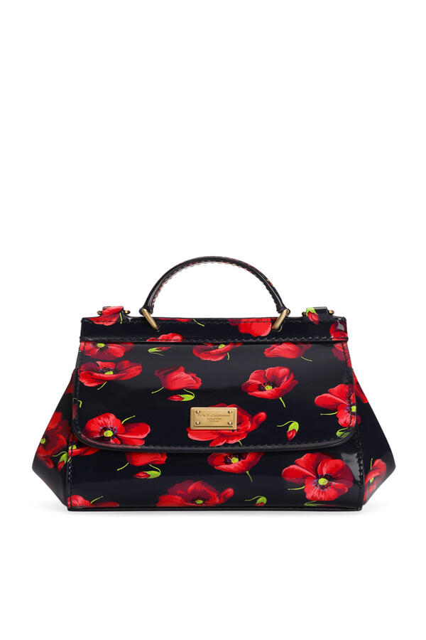 Kids Sicily Poppy-Print Shoulder and Crossbody Bag