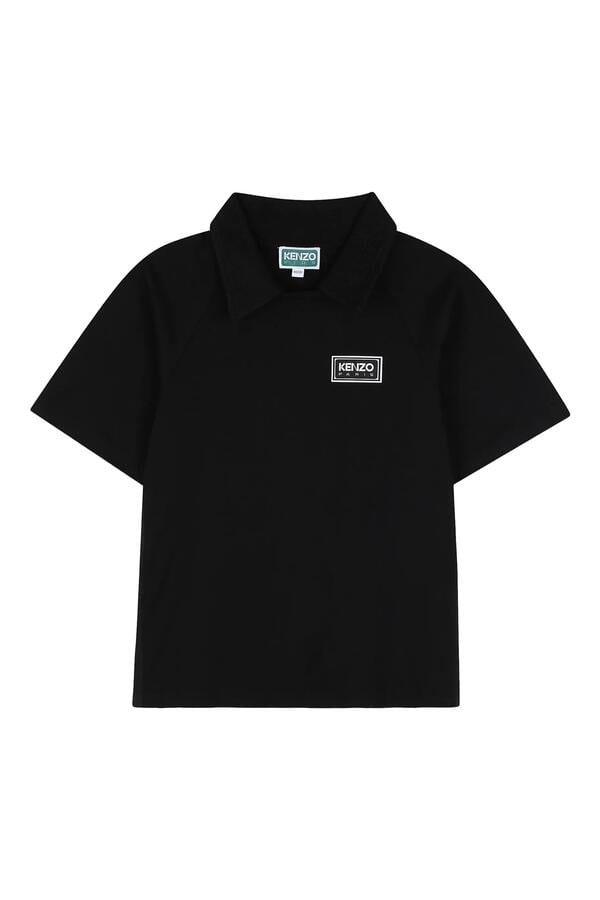 Kids Short-Sleeve Logo Polo
