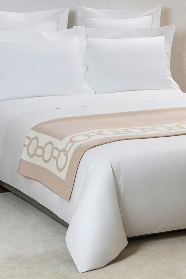 Chains Wool Throw