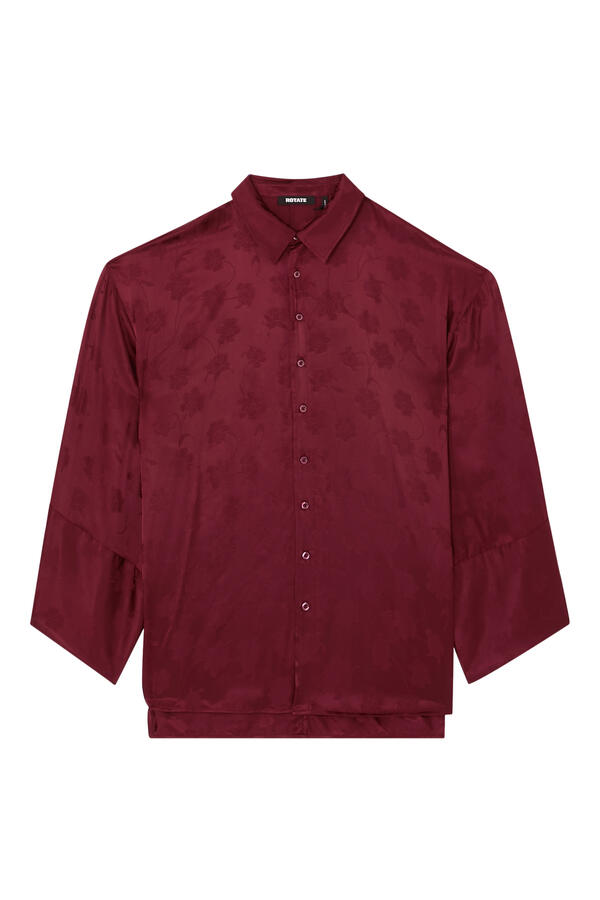 Silk Oversized Shirt