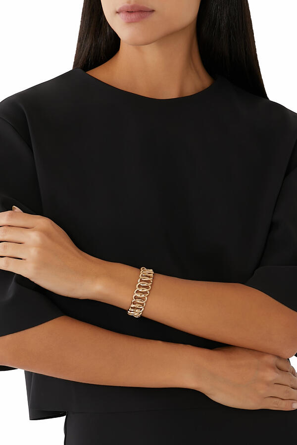 Bronx Bracelet, Gold Plated 