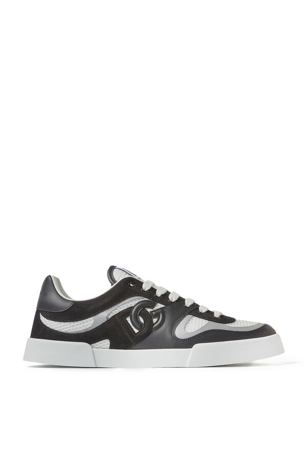 DG Logo Leather Sneakers