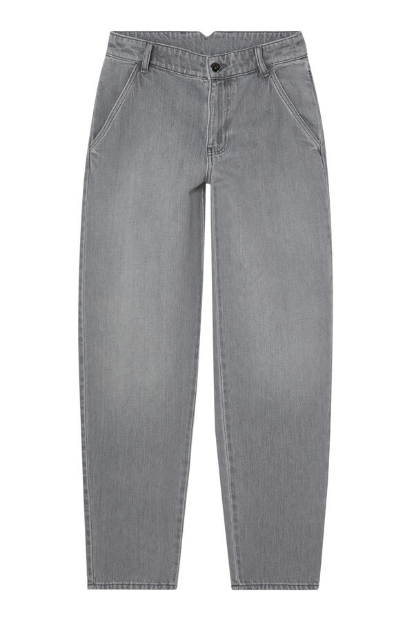 Kids Five-Pocket Regular-Fit Jeans with a Faded Wash