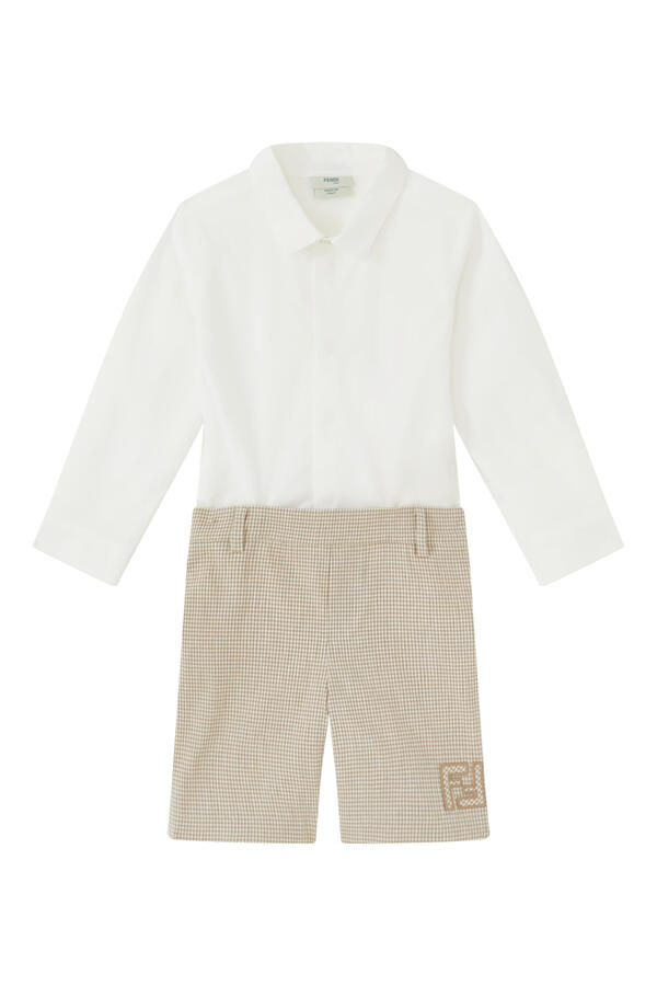 Kids FF Logo Shirt Playsuit