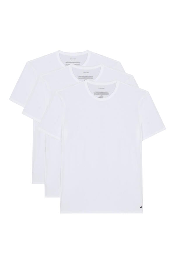 Cotton Stretch Blend Slim Fit Crewneck T-Shirt, Pack of 3