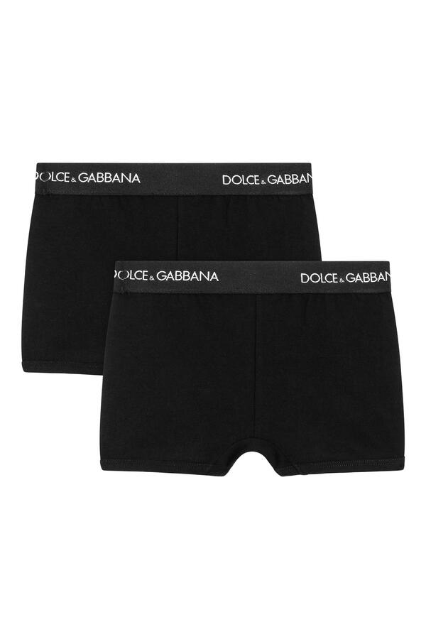 Kids Two-Pack Logo-Waistband Boxer Brief