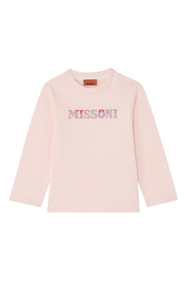Kids  Logo Chevron Long-Sleeve Jersey Top