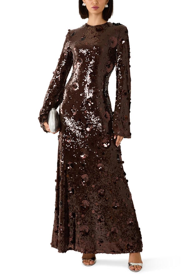 Sequins Maxi Dress