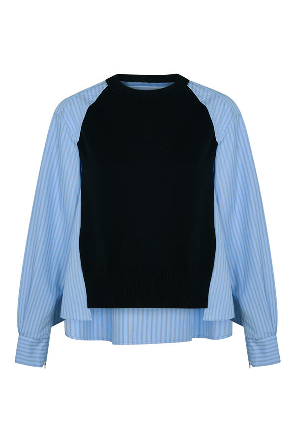 Stripes Knit Pullover