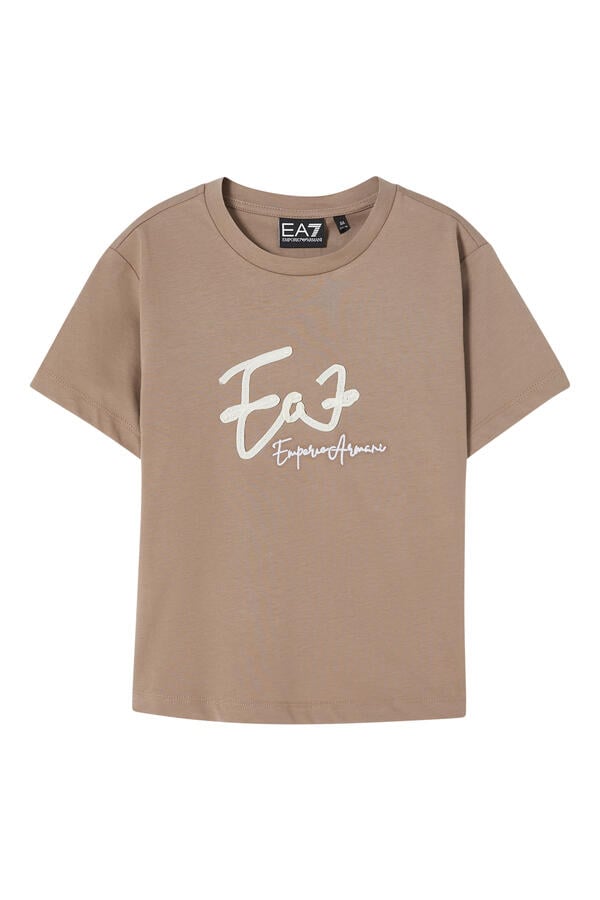Kids EA7 Train Logo T-Shirt