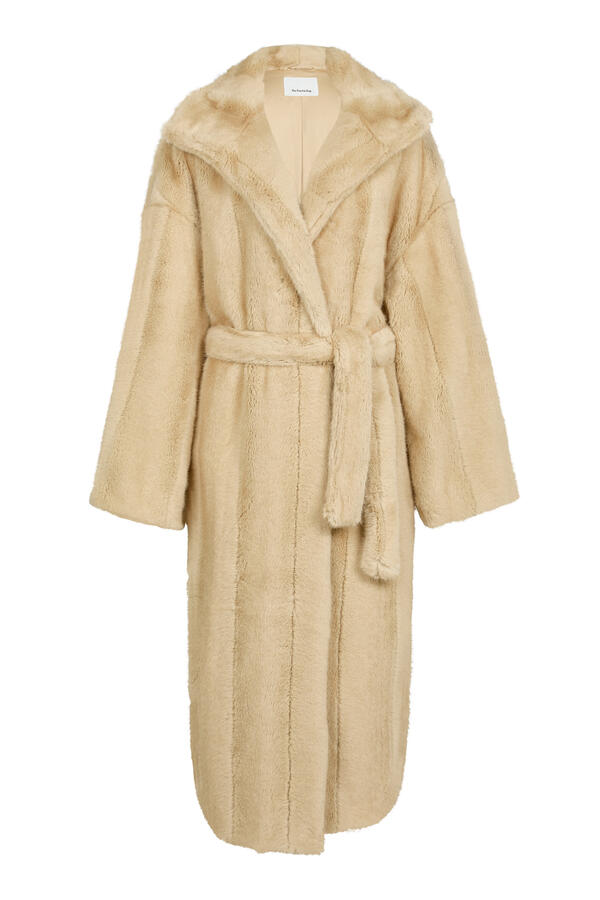 Ravello Faux Fur Robe Coat 