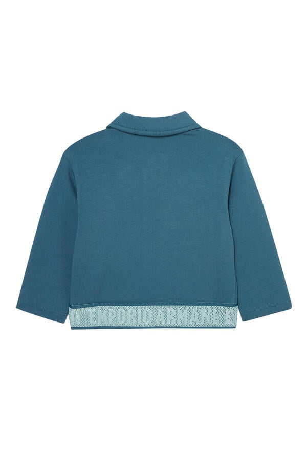 Kids Logo Patch Zip Sweatshirt