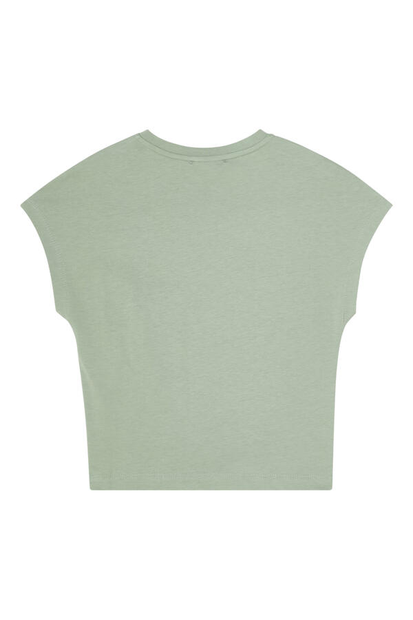 Kids Macro Rose Patch T-Shirt