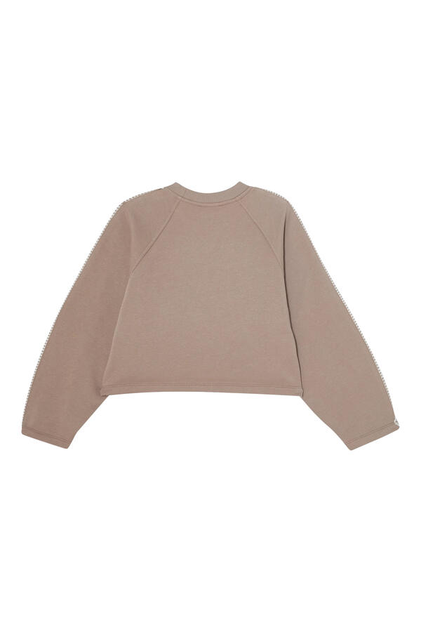 Kids Crochet-Trim Sweatshirt