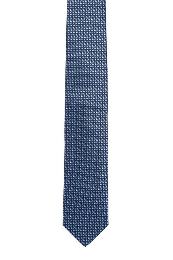 Geometric Woven Tie
