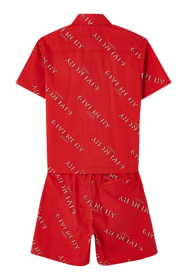 Kids Logo-Print Shirt and Shorts Set