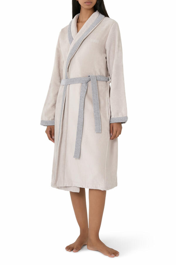 Lord Cotton-Velvet Dressing Gown