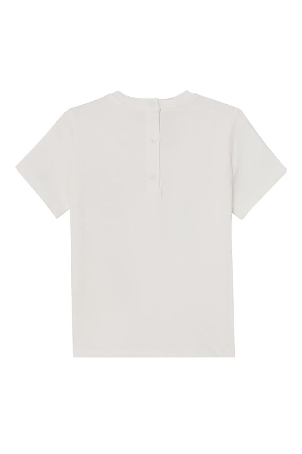 Kids Multicolor Print and Breast Pocket T-Shirt