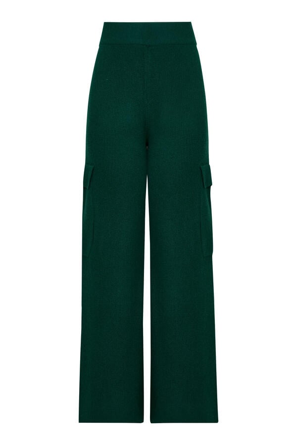 Cargo Pants with Button Detail 